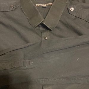 Fitted Express Button Up